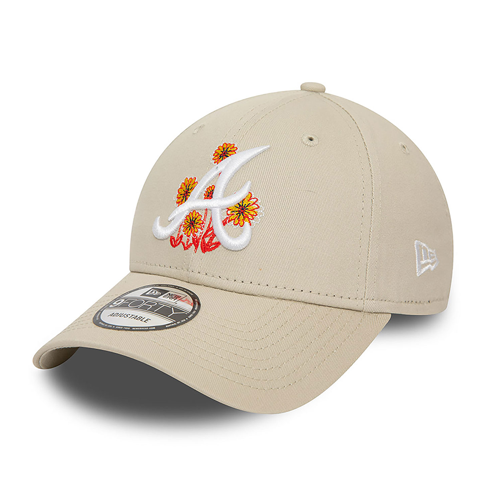 New Era Cap - 9FORTY Atlanta Braves Flower Icon