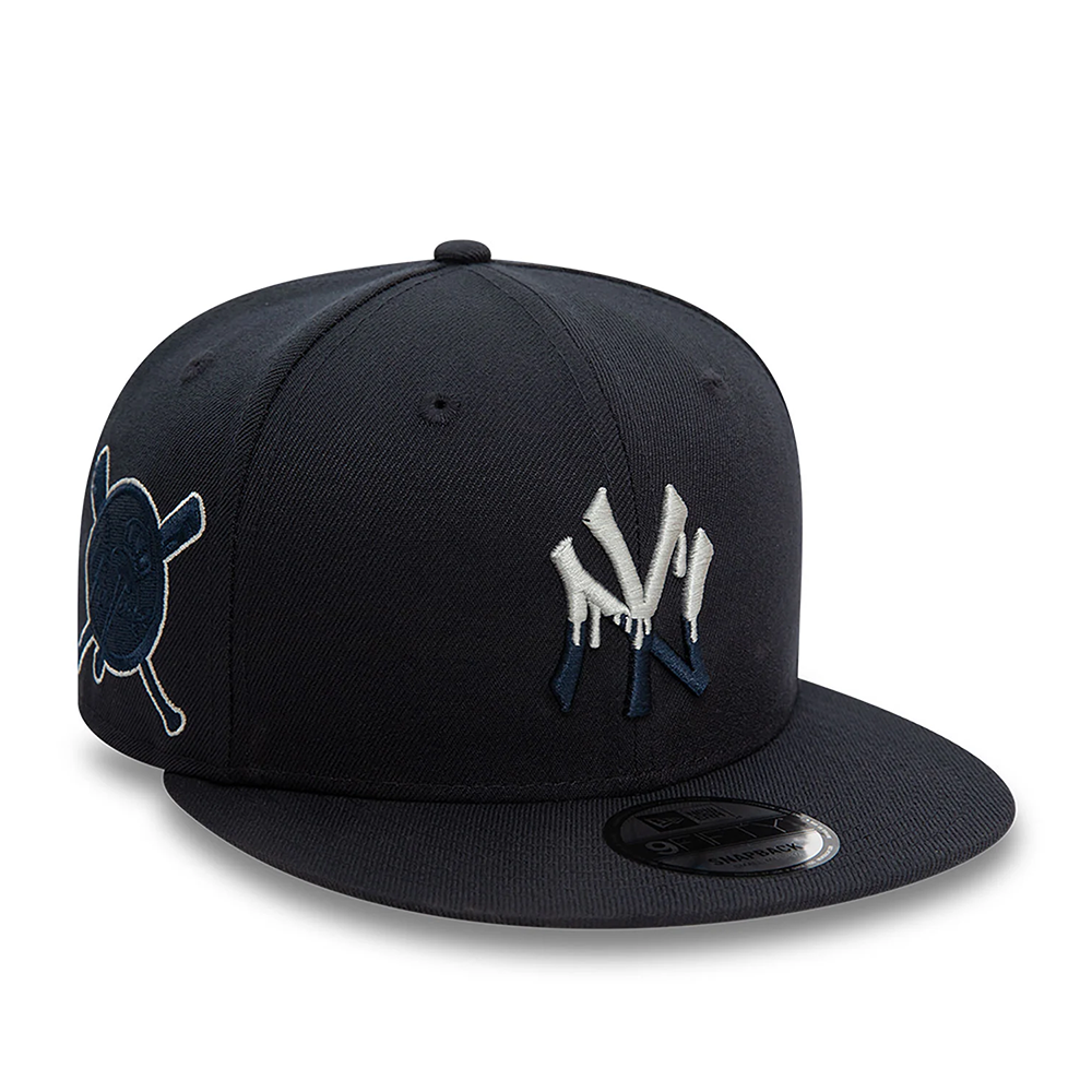 New Era Cap - 9FIFTY Snapback NY Yankees Team Drip Blu Navy