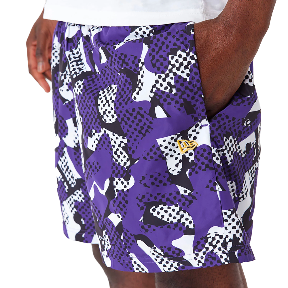 New Era - LA Lakers NBA Team All Over Print Shorts