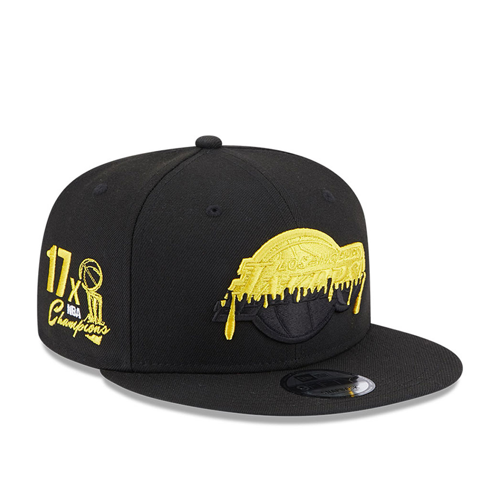 New Era Cap - 9FIFTY Snapback LA Lakers Team Drip Black