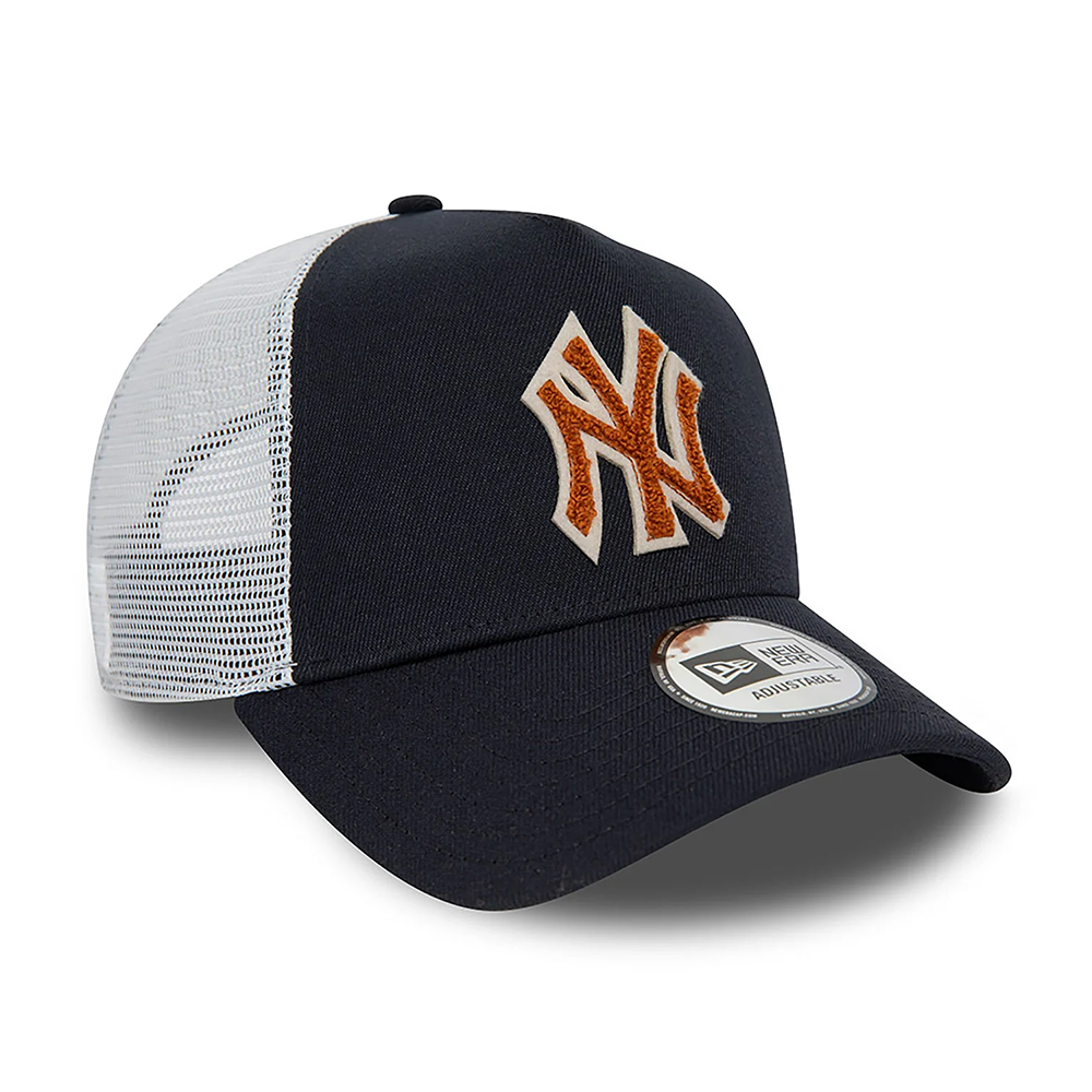 New Era Cap - Trucker New York Yankees Boucle Blu Navy