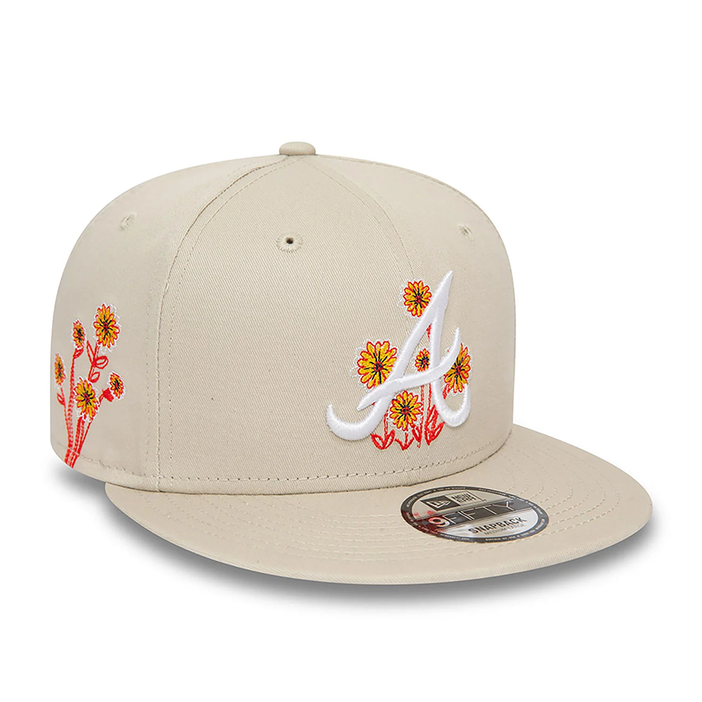 New Era Cap - 9FIFTY Snapback Atlanta Braves Flower Icon