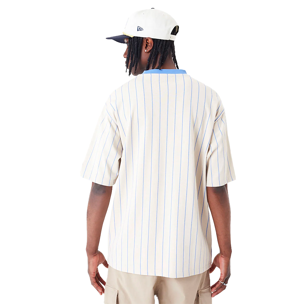 New Era - Tee Gessata Panna