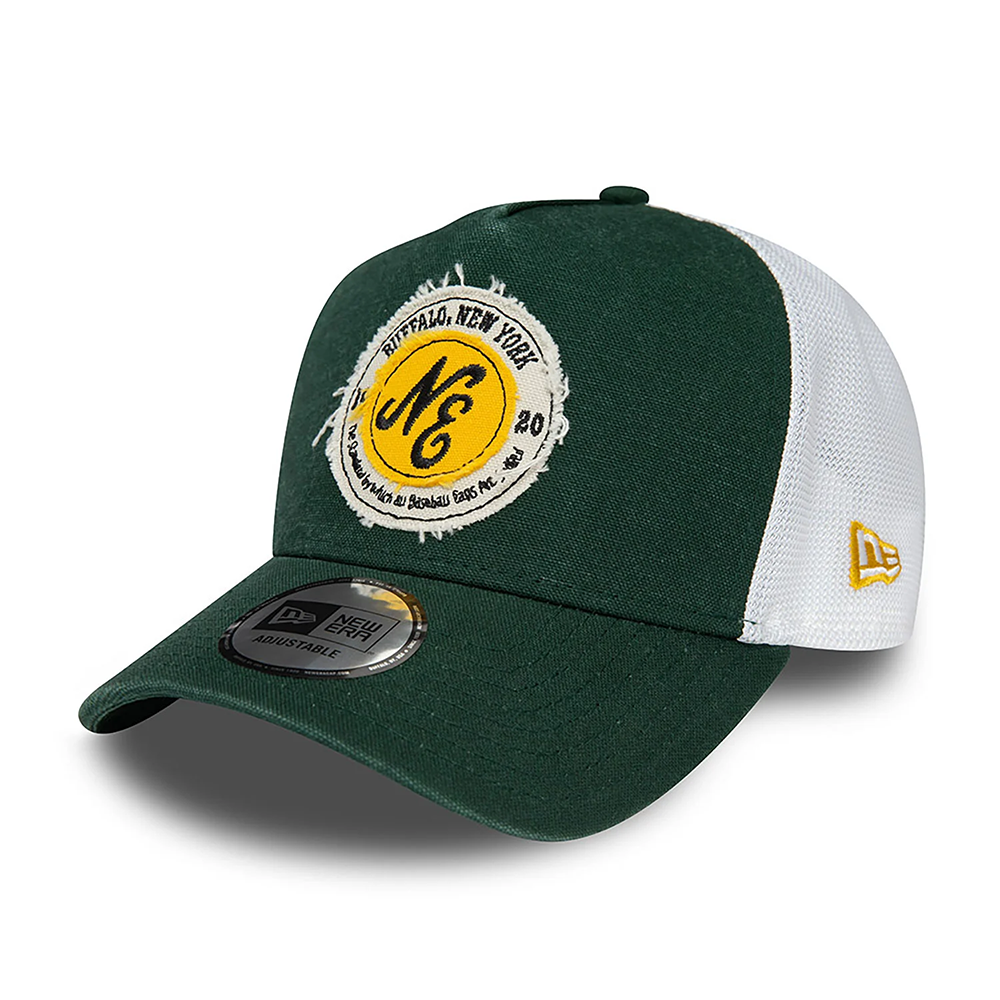 New Era Cap - Trucker New Era Patch Washed Verde