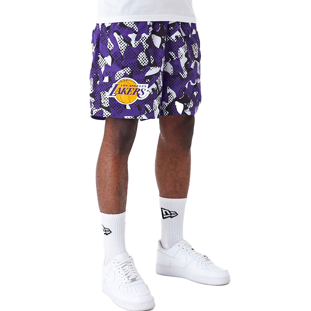 New Era - LA Lakers NBA Team All Over Print Shorts