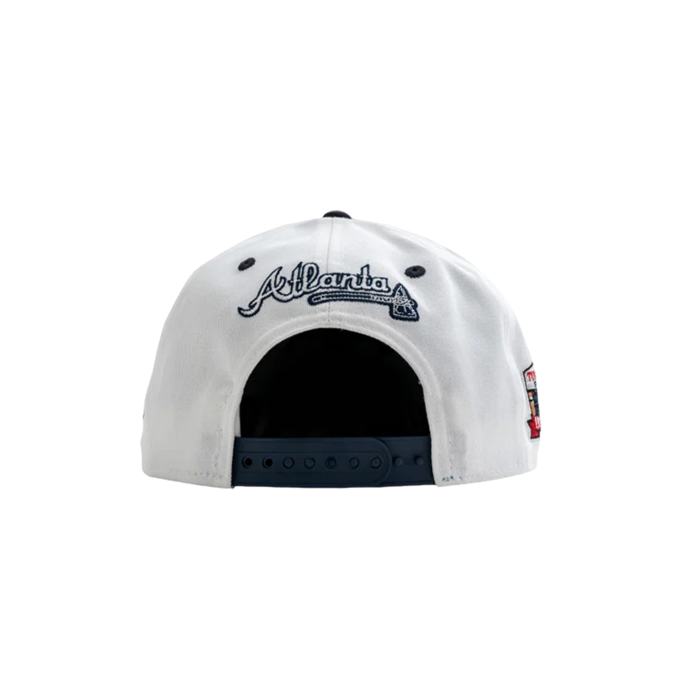 New Era Cap - 9FIFTY Snapback Atlanta Braves White Patch Grey