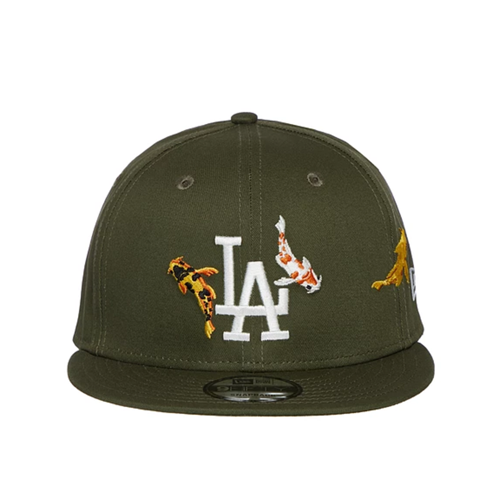 New Era Cap - 9FIFTY Snapback Los Angeles Dodgers "KOI" Khaki