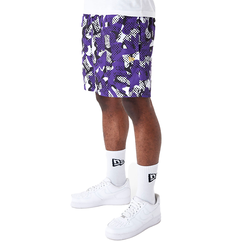 New Era - LA Lakers NBA Team All Over Print Shorts