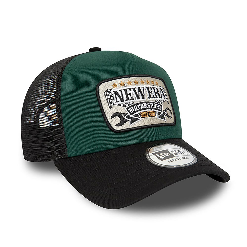 New Era Cap - 9FORTY Patch Green E-Frame Trucker Cap