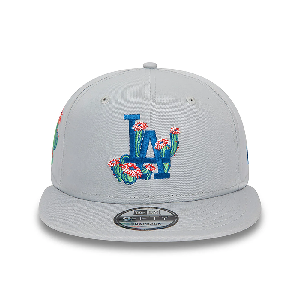 New Era Cap - 9FIFTY Snapback LA Dodgers Flower Icon Grey