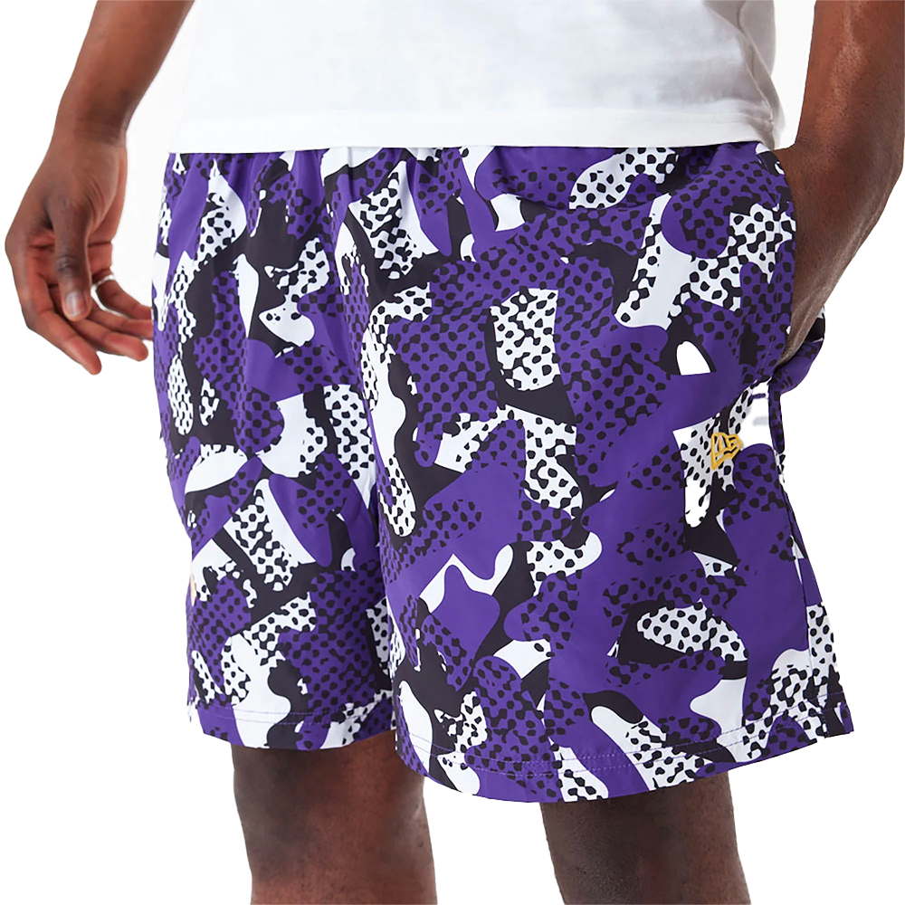 New Era - LA Lakers NBA Team All Over Print Shorts