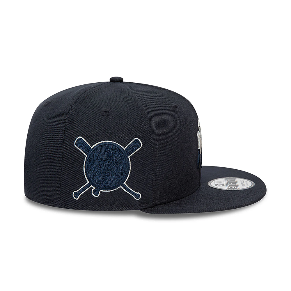 New Era Cap - 9FIFTY Snapback NY Yankees Team Drip Blu Navy