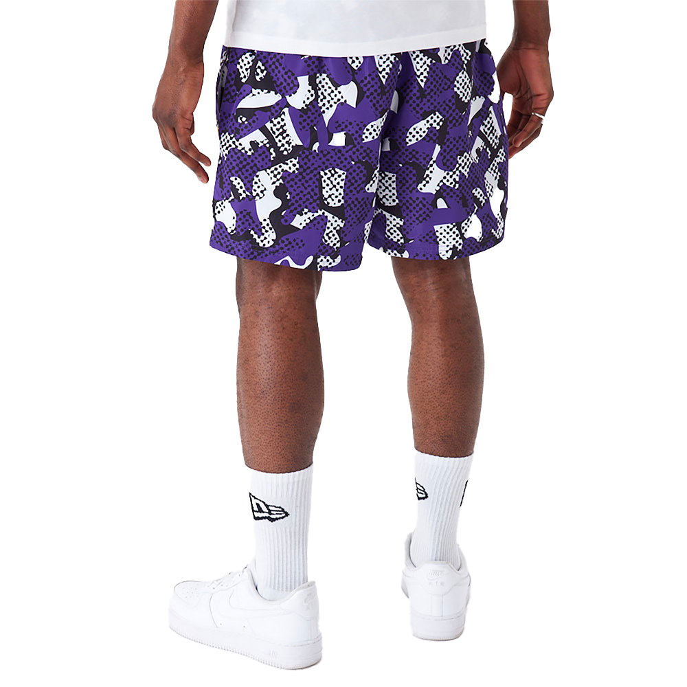 New Era - LA Lakers NBA Team All Over Print Shorts