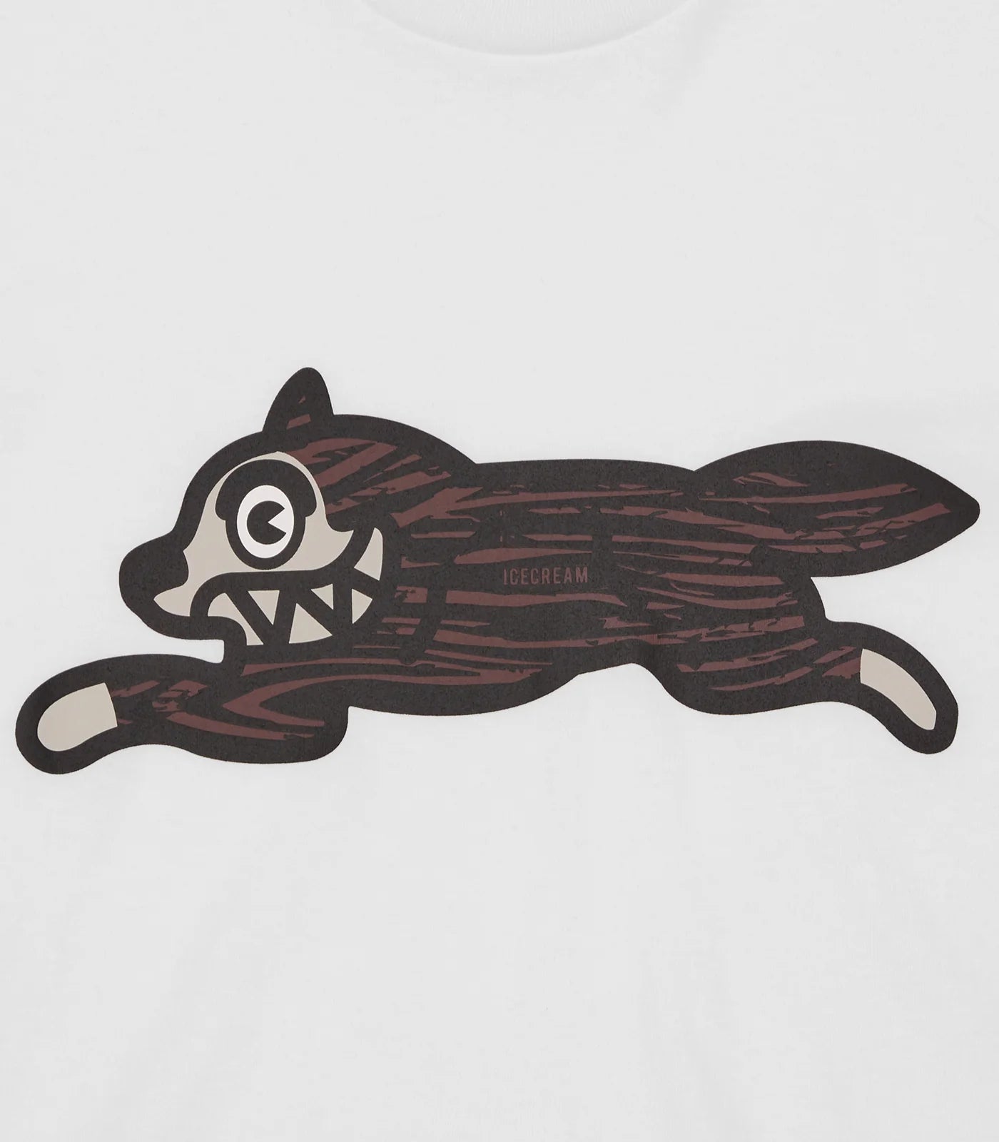 ICECREAM - Woodgrain Dog Popover Tee