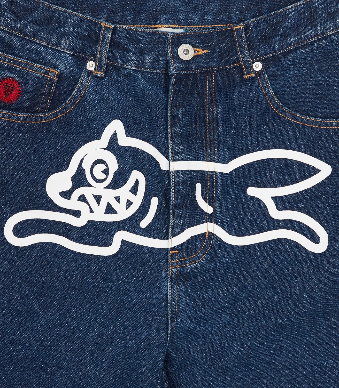 ICECREAM - "Running Dog" Shorts Indigo
