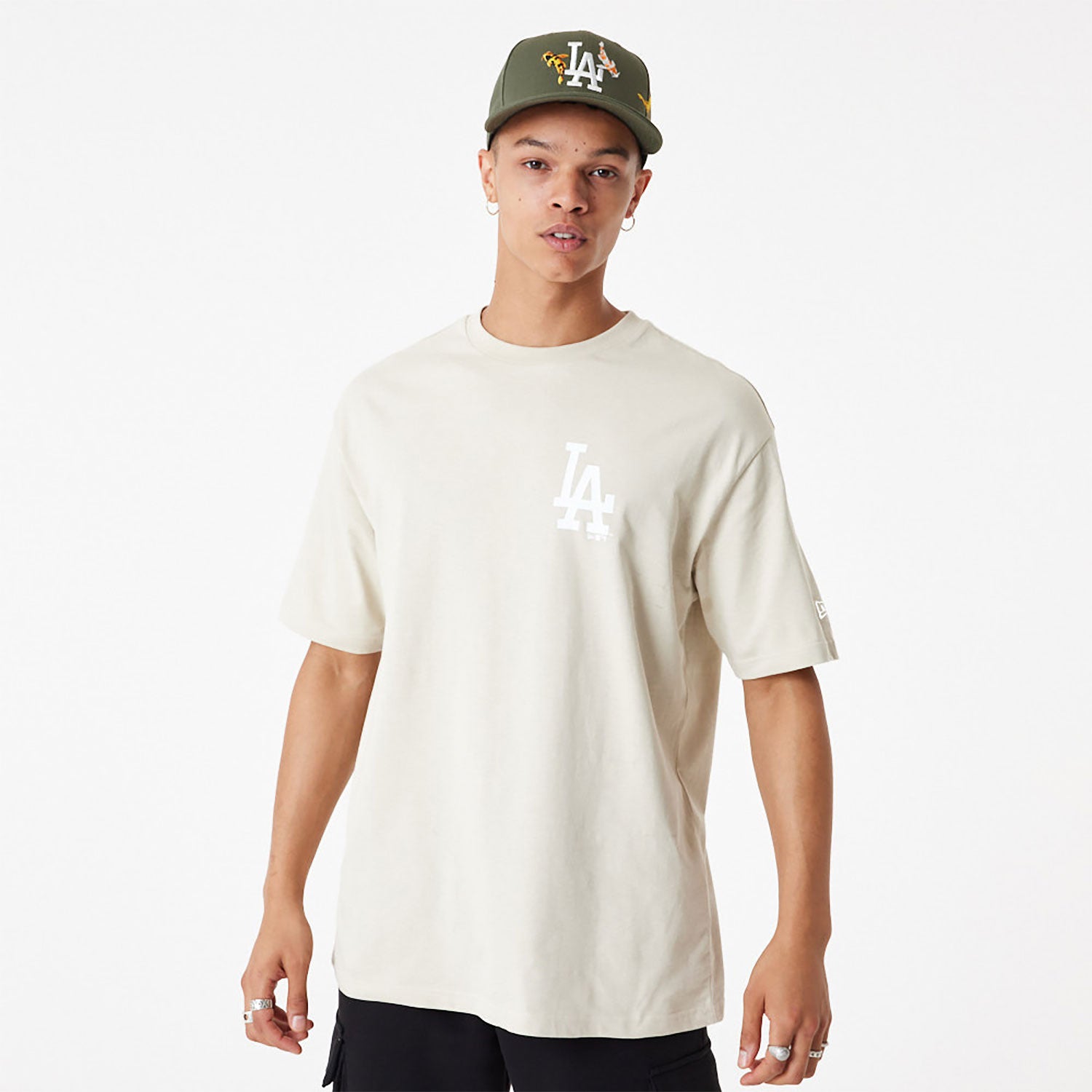 New Era - LA Dodgers "KOI" Beige Tee