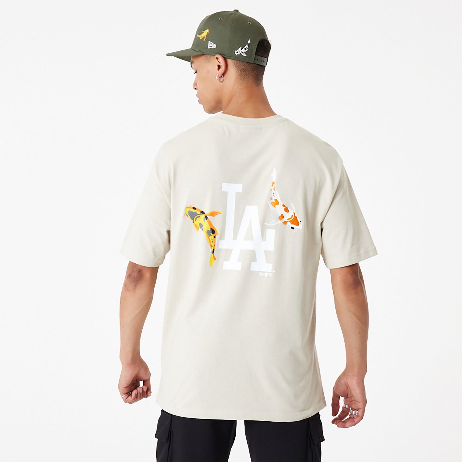 New Era - LA Dodgers "KOI" Beige Tee