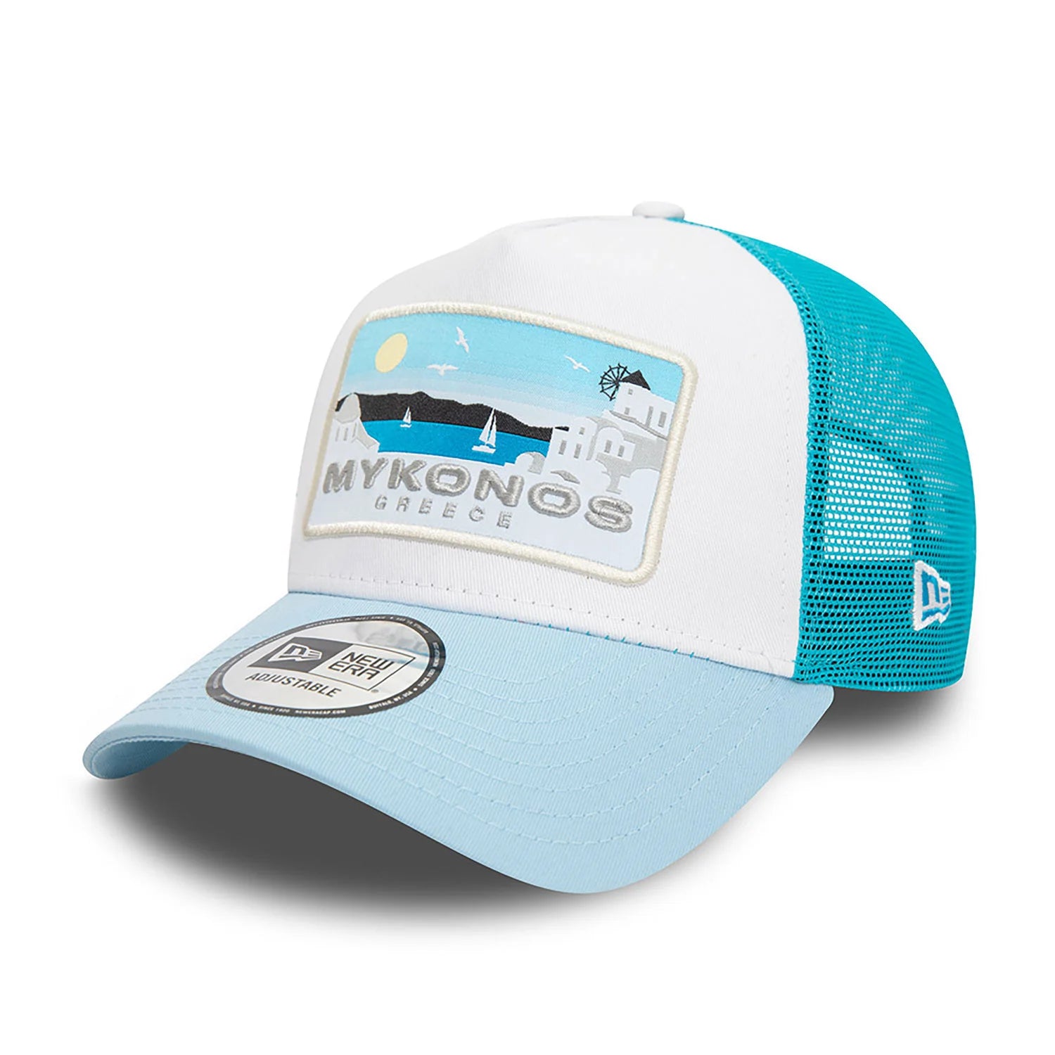 New Era Cap - Trucker E-Frame Summer Mykonos
