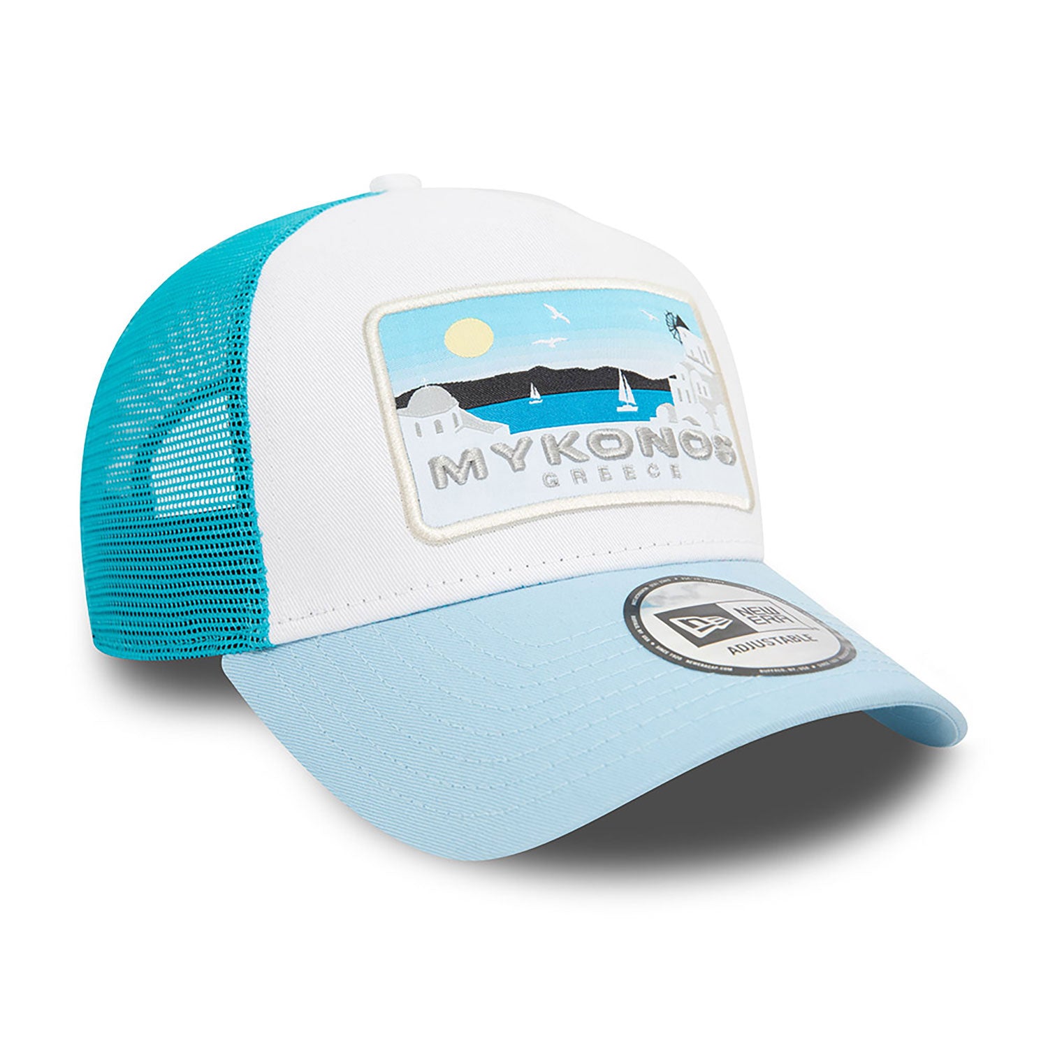 New Era Cap - Trucker E-Frame Summer Mykonos