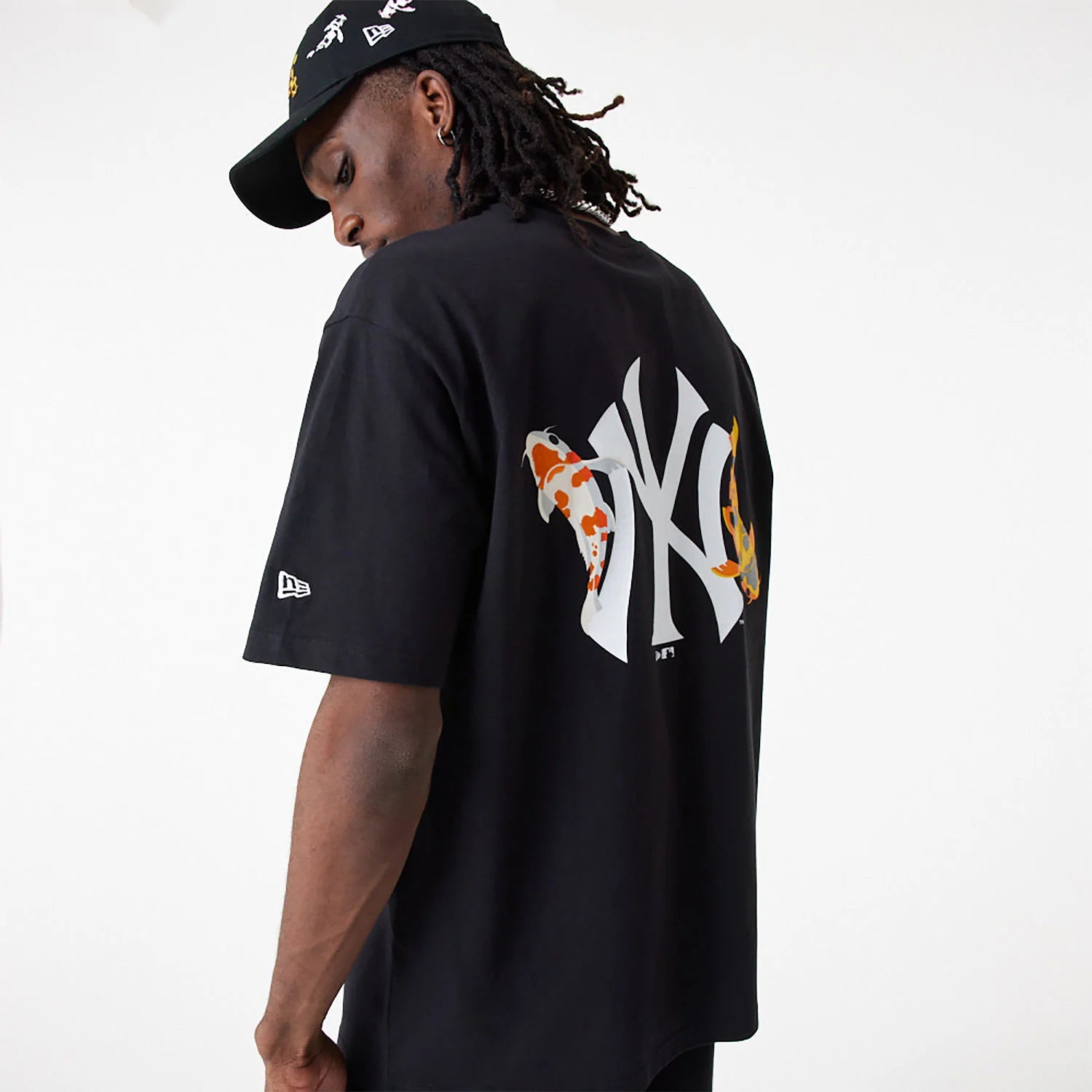 New Era - LA Dodgers "KOI" Black Tee