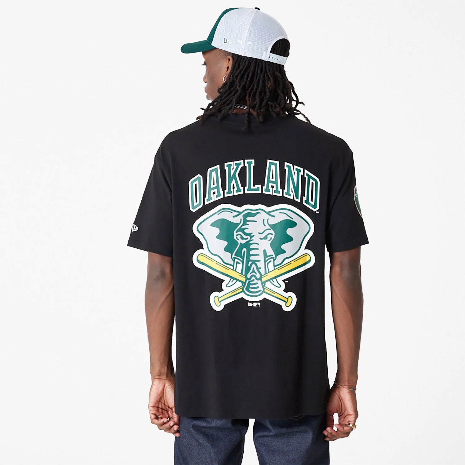 New Era - Oakland Black Tee