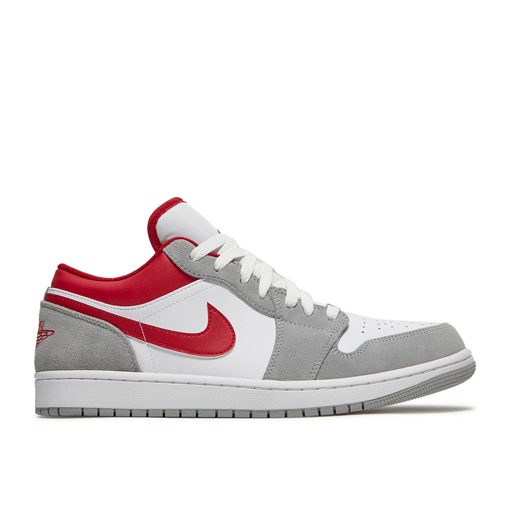 Air Jordan 1 Low SE "Light Smoke Grey Gym Red"