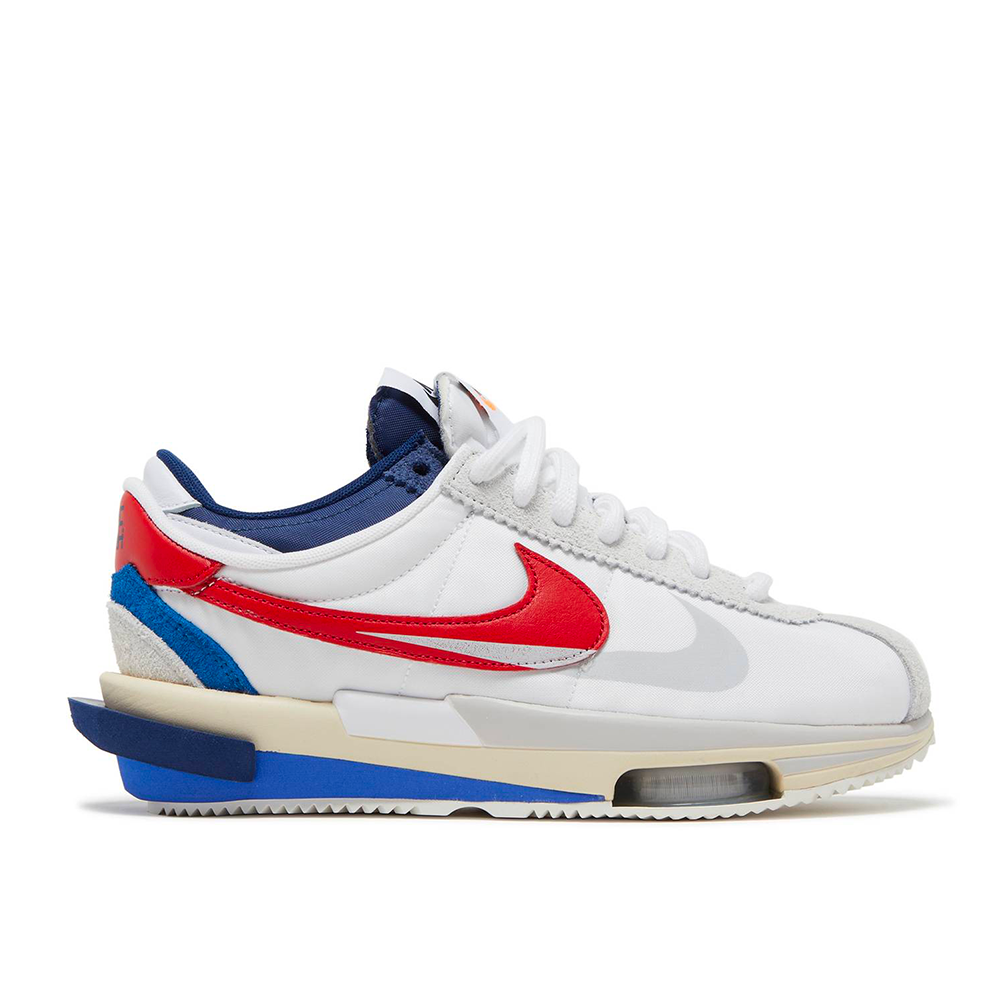 Nike - Zoom Cortez SP Sacai White University Red Blue