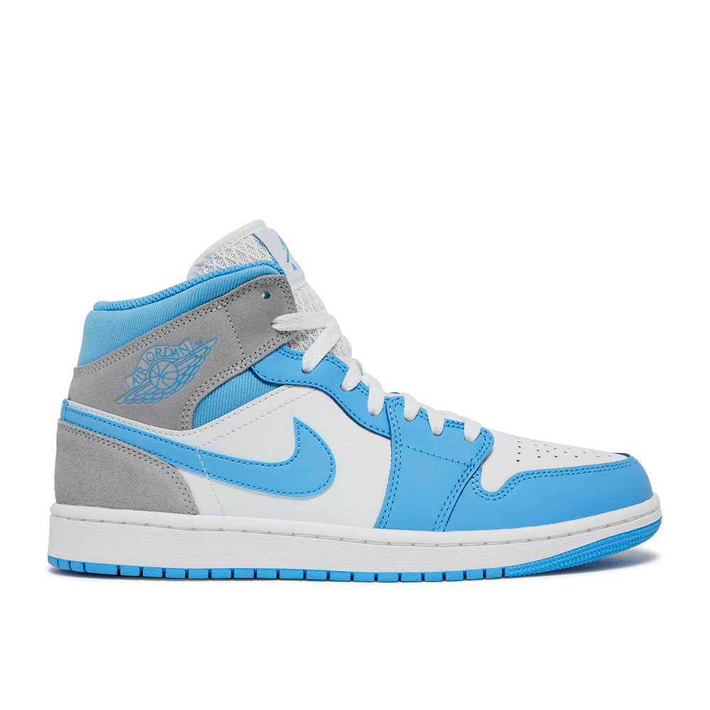 Air Jordan 1 Mid University Blue Grey