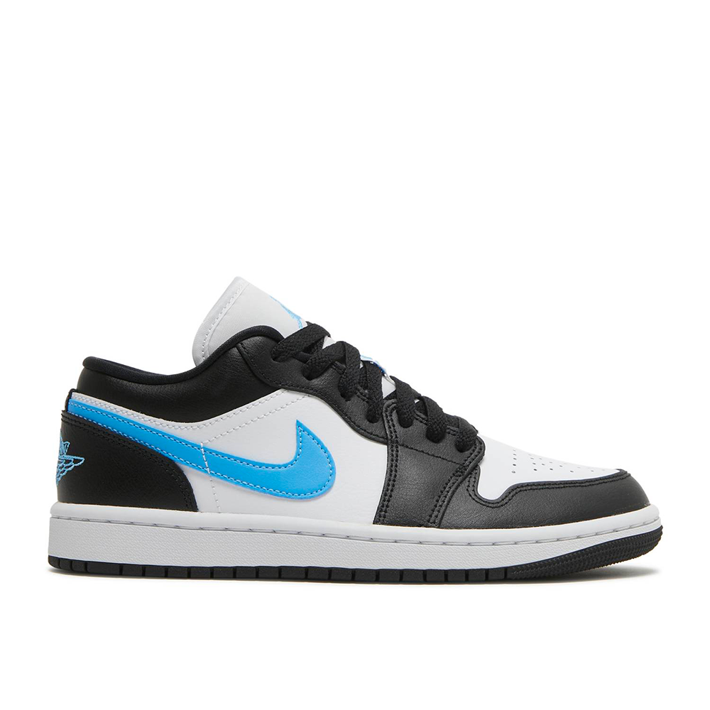 Air - Jordan 1 Low Black University Blue White (W)
