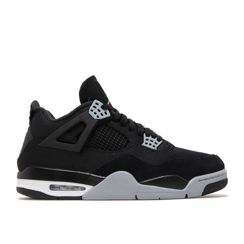Air Jordan 4 "Black Canvas"
