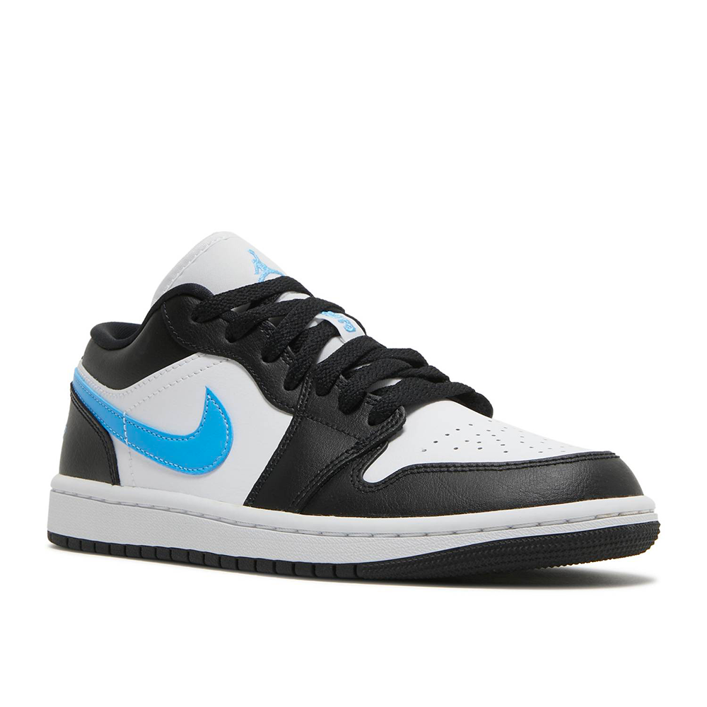 Air - Jordan 1 Low Black University Blue White (W)
