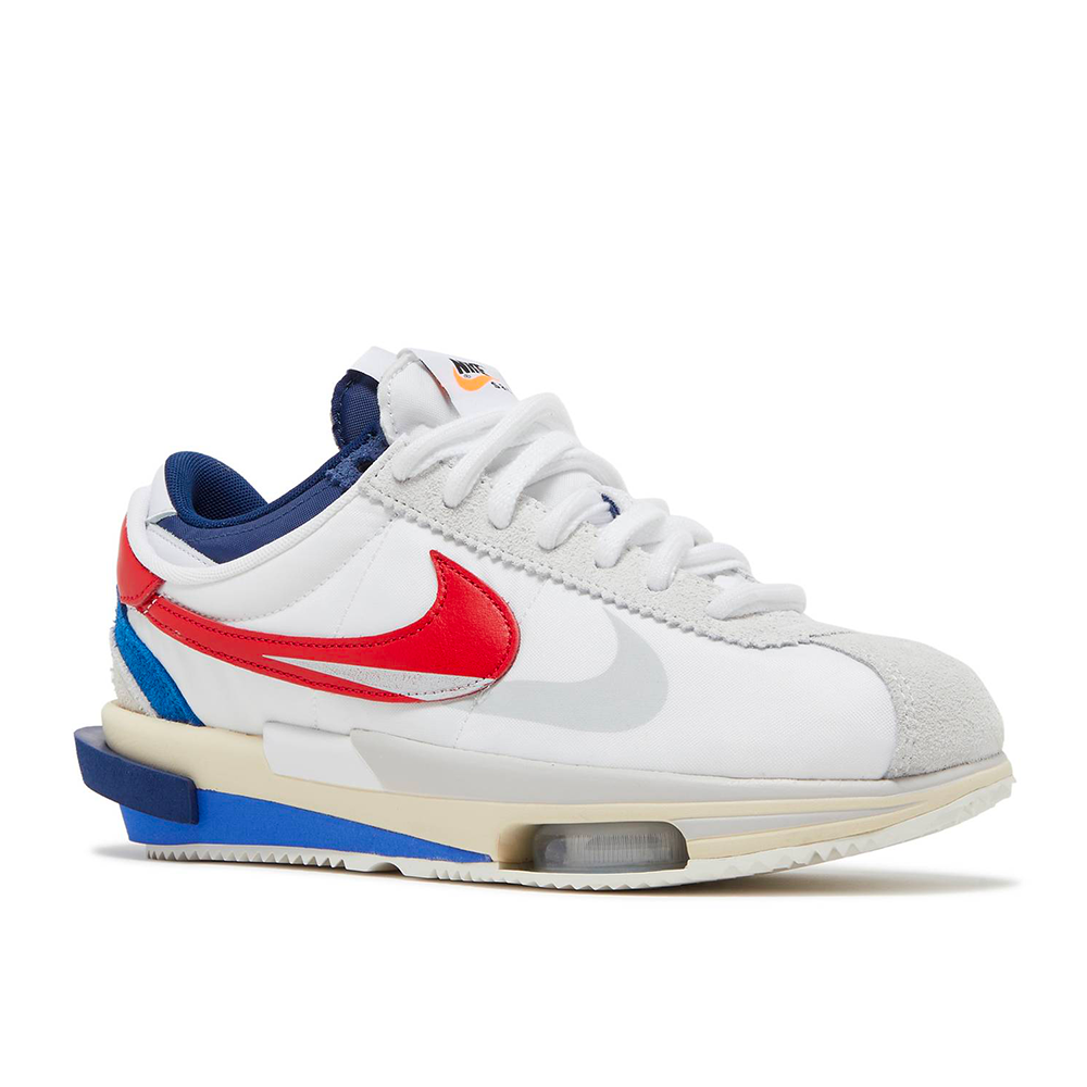 Nike - Zoom Cortez SP Sacai White University Red Blue