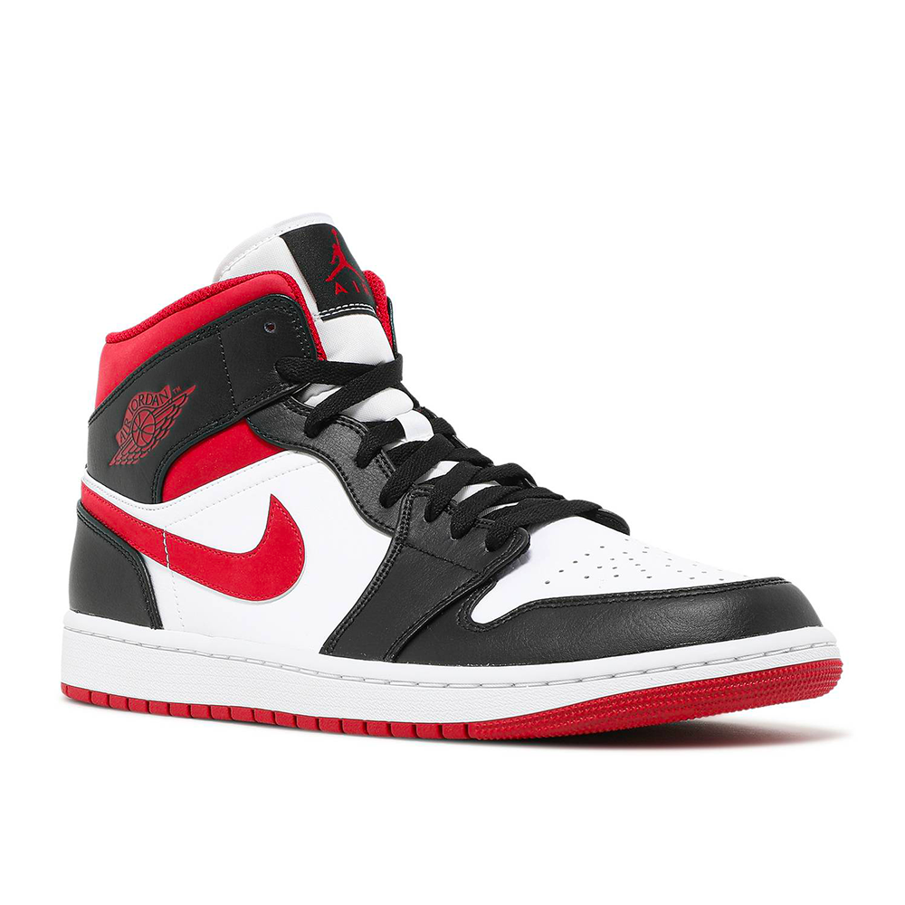 Jordan 1 Mid Gym Red Black White