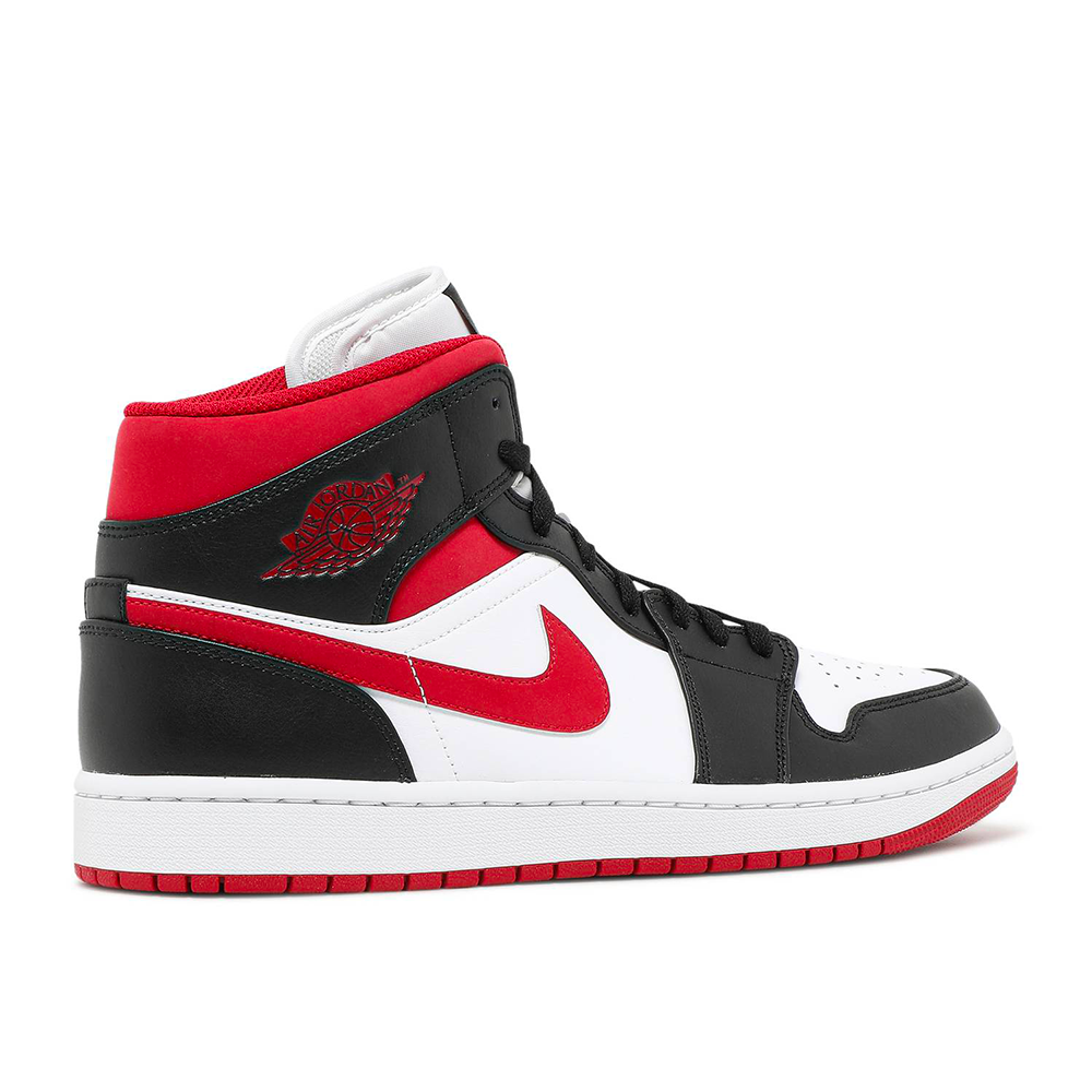 Jordan 1 Mid Gym Red Black White