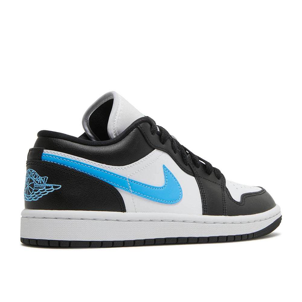 Air - Jordan 1 Low Black University Blue White (W)