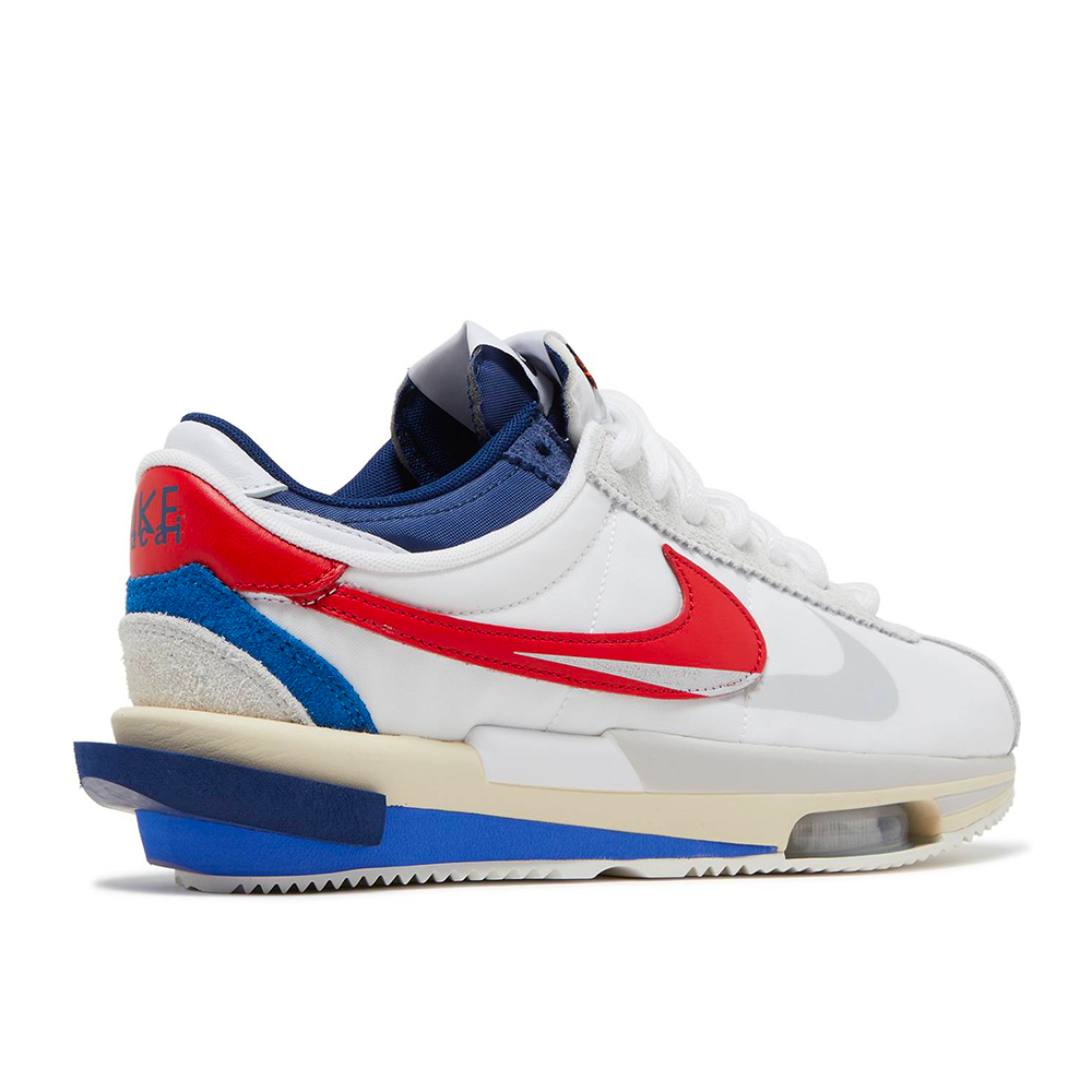 Nike - Zoom Cortez SP Sacai White University Red Blue