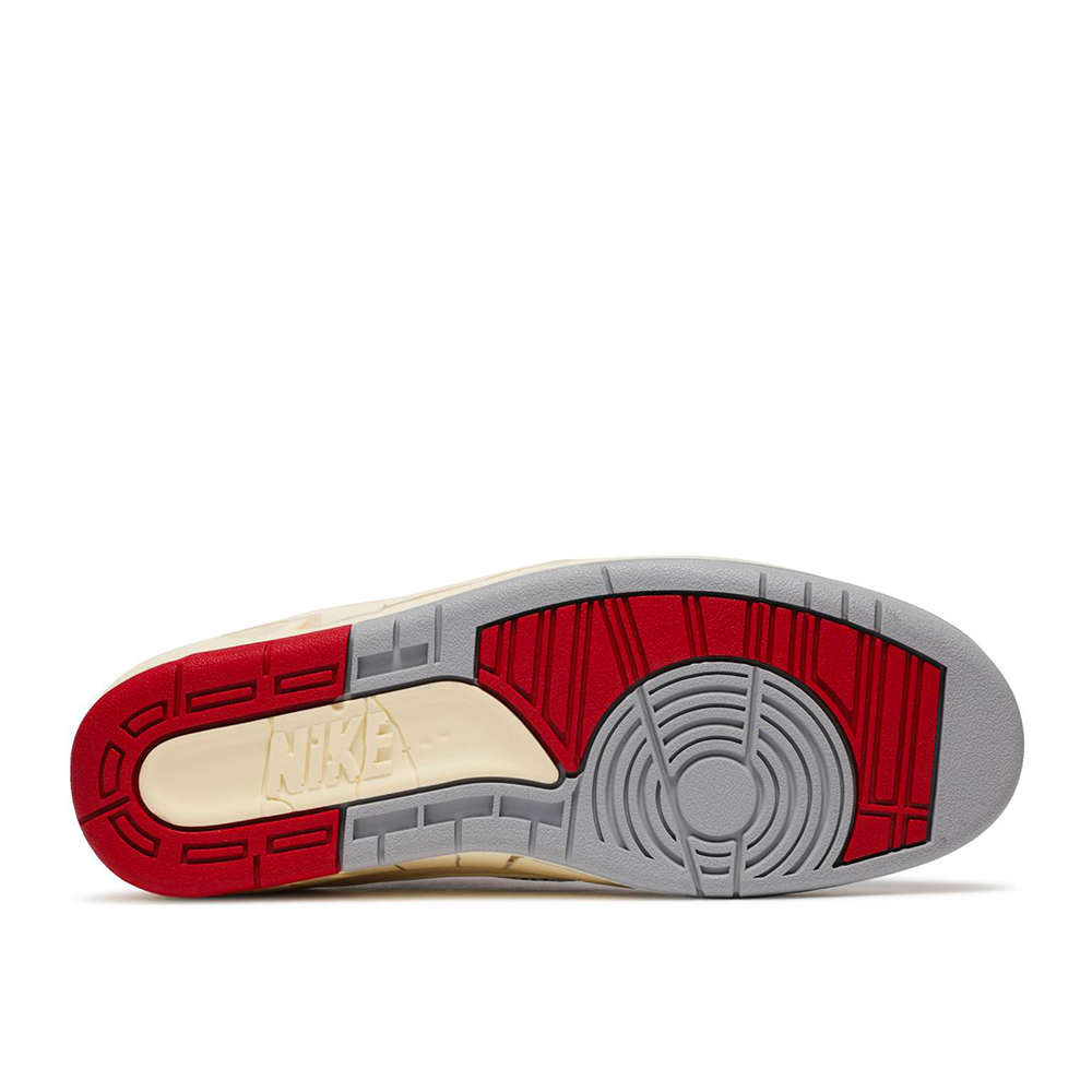 Nike/Off-White - Air Jordan 2 Retro Low "White Varsity Red"