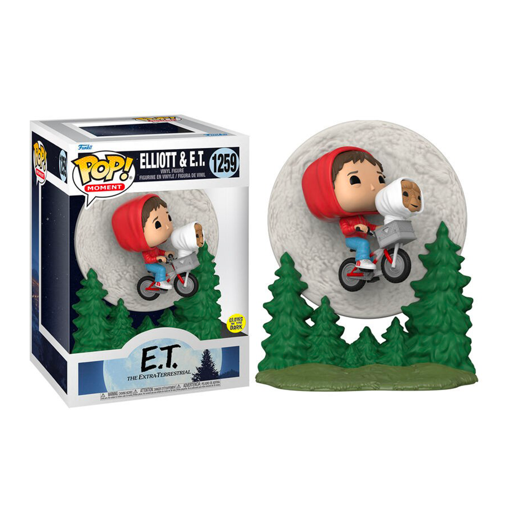 Funko Pop! - E.T. the Extra-Terrestrial™ "Elliot and ET Flying" (GITD)