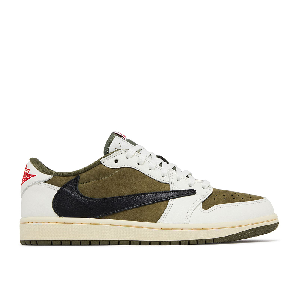 Air Jordan 1 Retro Low OG SP Travis Scott "Reverse Olive"