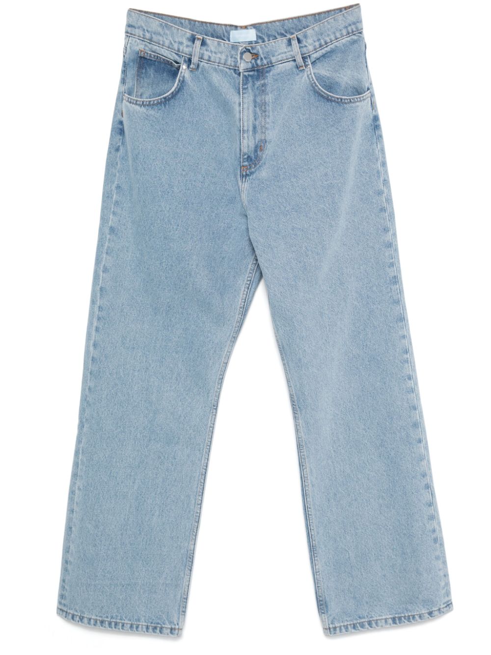 3.PARADIS - Bird EMB Denim Washed Blue