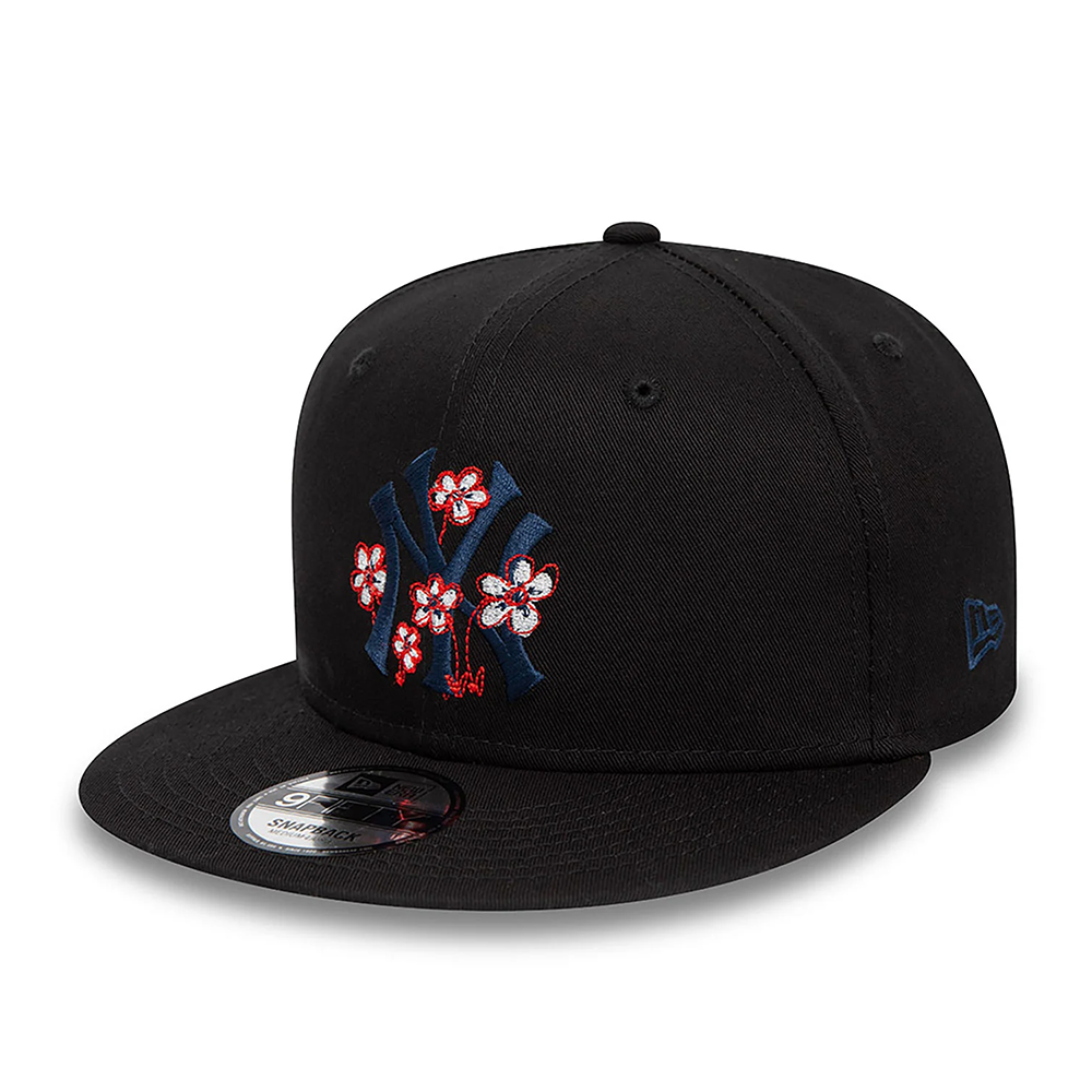 New Era Cap - 9FIFTY Snapback New York Yankees Flower Icon Black