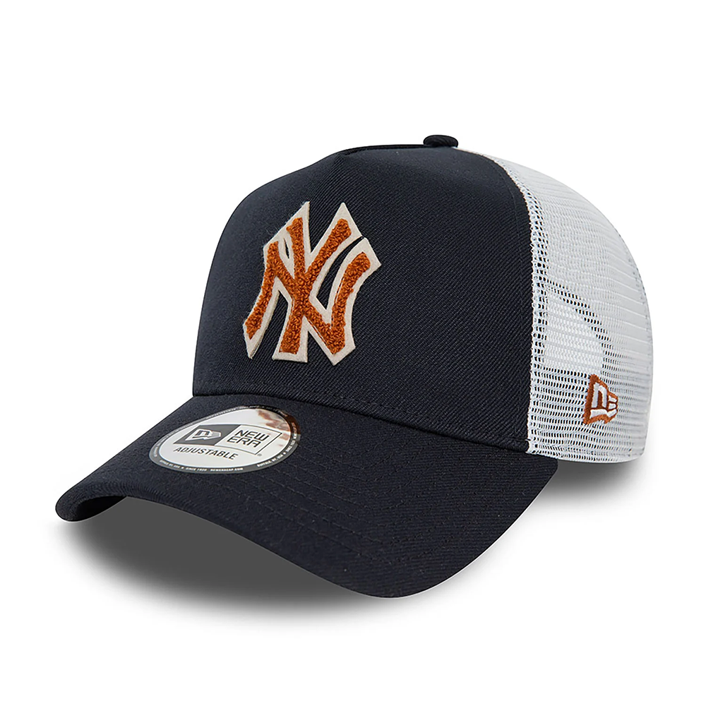 New Era Cap - Trucker New York Yankees Boucle Blu Navy