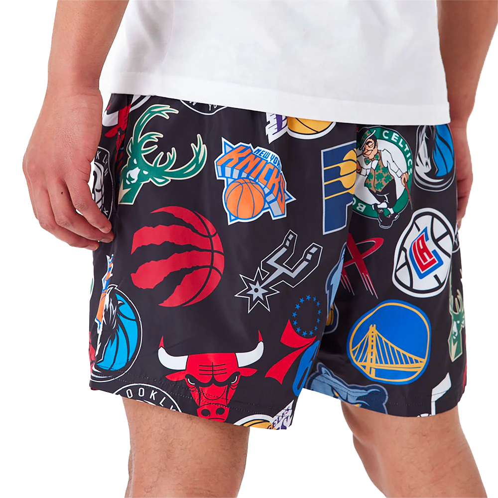 New Era - NBA All Over Print Shorts