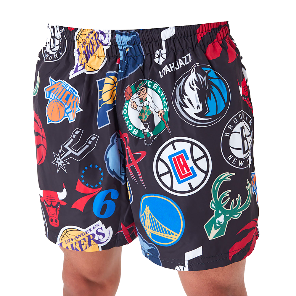 New Era - NBA All Over Print Shorts