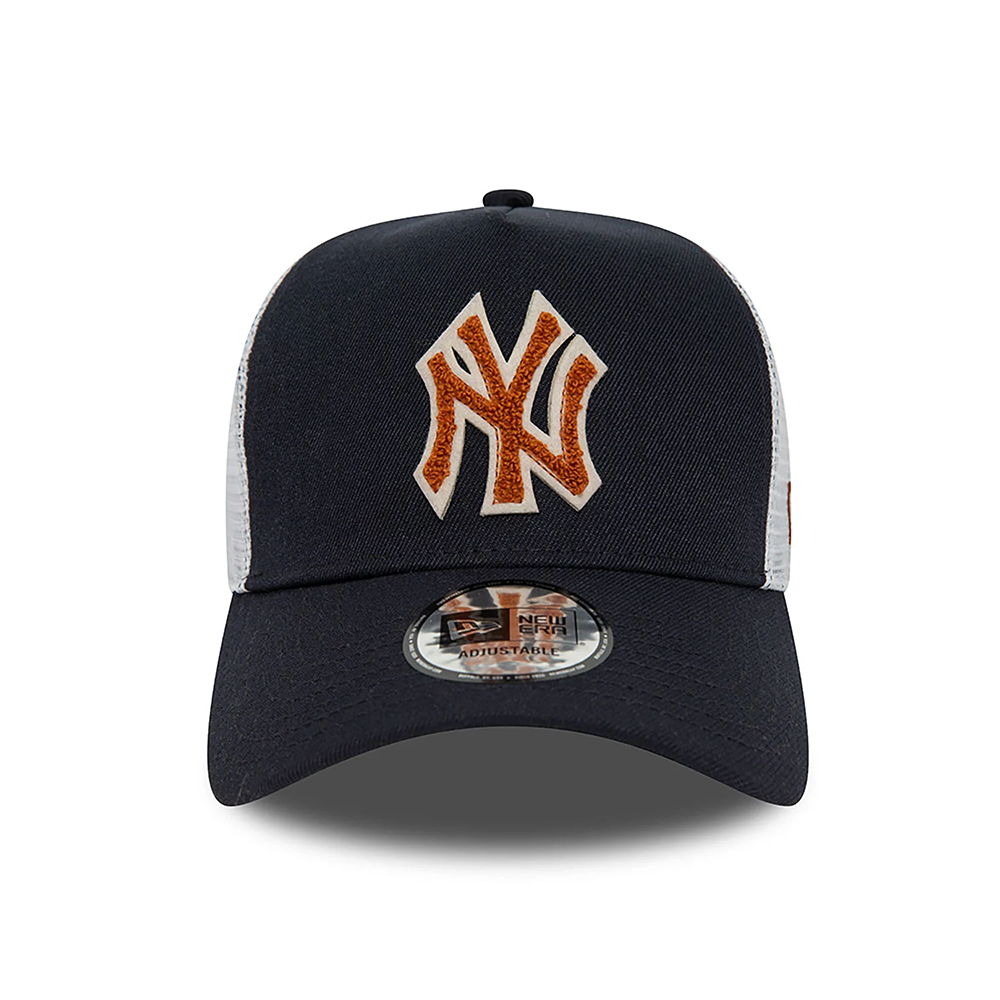 New Era Cap - Trucker New York Yankees Boucle Blu Navy