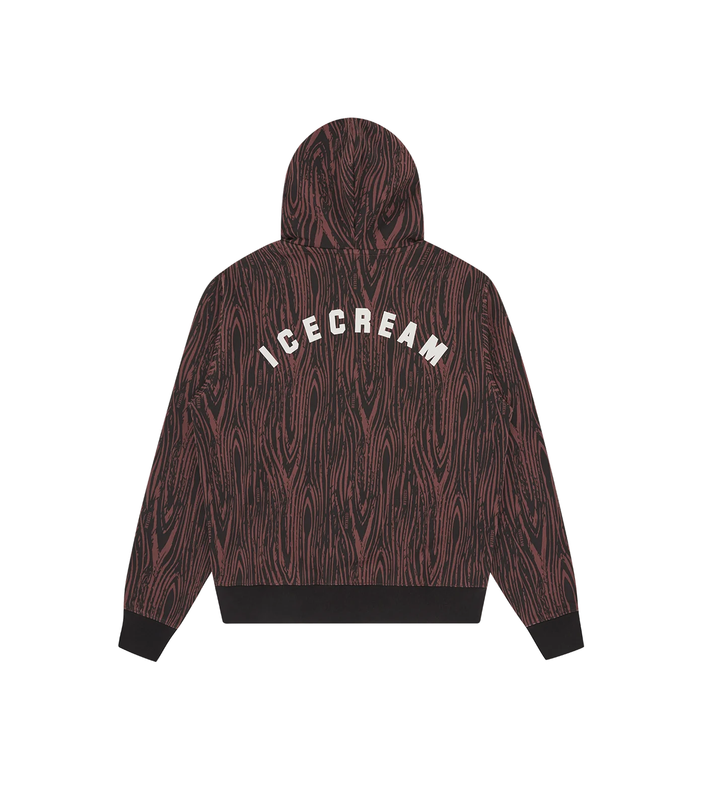 ICECREAM - Woodgrain Full Zip Hoodie