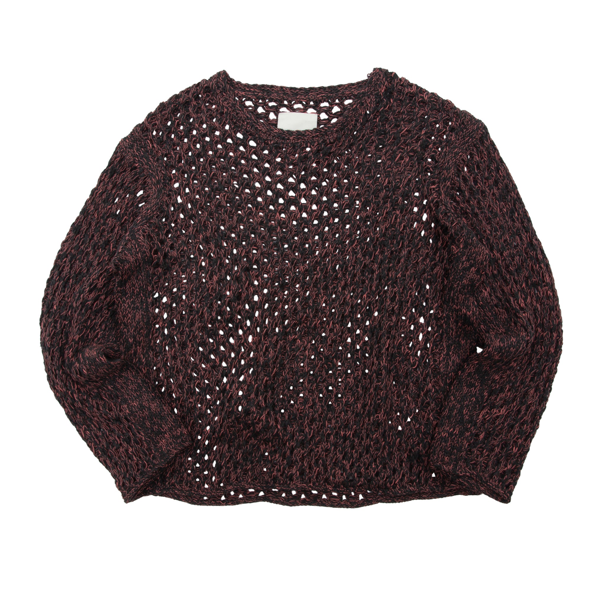 MAGIC CASTLES - Net Knit Crew Loose