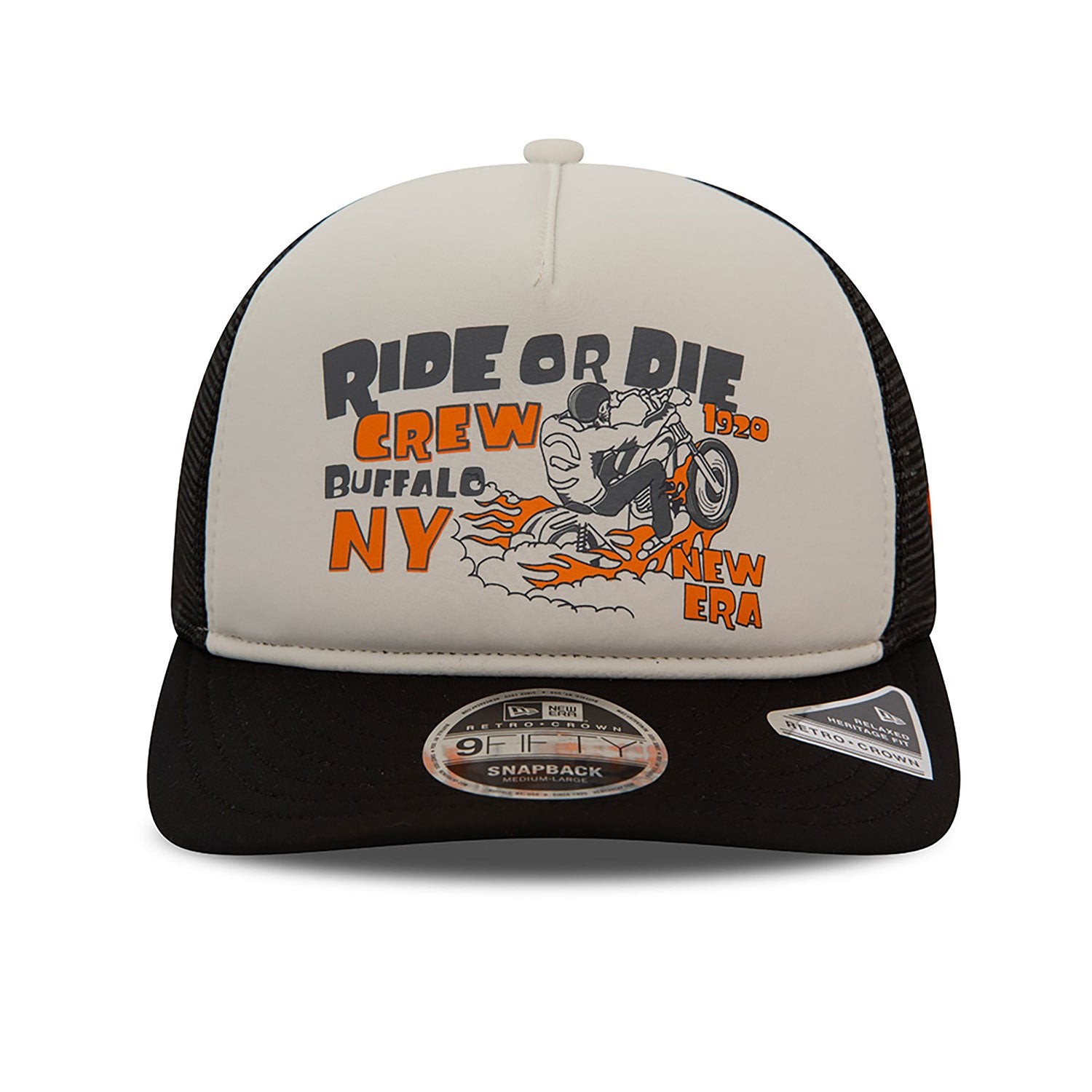 New Era Cap - Trucker A-Frame American Ride Or Die