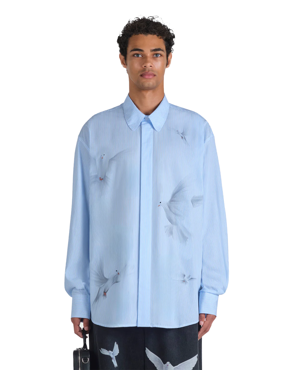 3.PARADIS - Freedom Birds Oversized Shirt