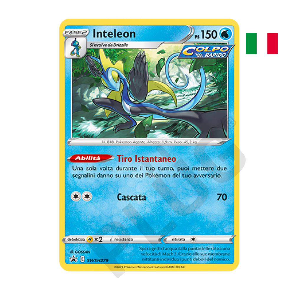 Pokémon - Collezione Zenit Regale con Spilla "Inteleon" (IT)